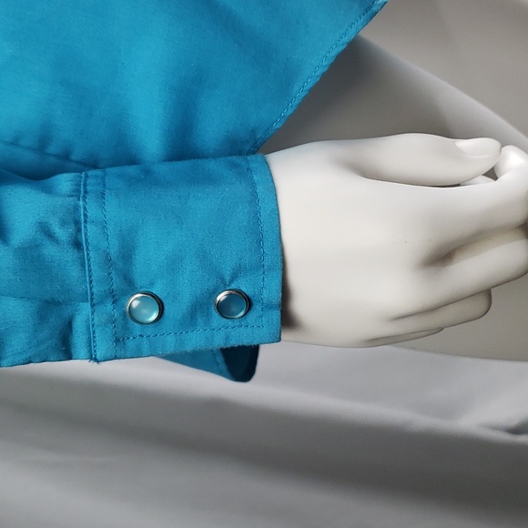 Vintage ELY Country Charmers Womens  Size Large Snap Button Western Aztec - Picture 4 of 13